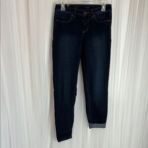LC Lauren Conrad Dark Blue Ankle Jeans